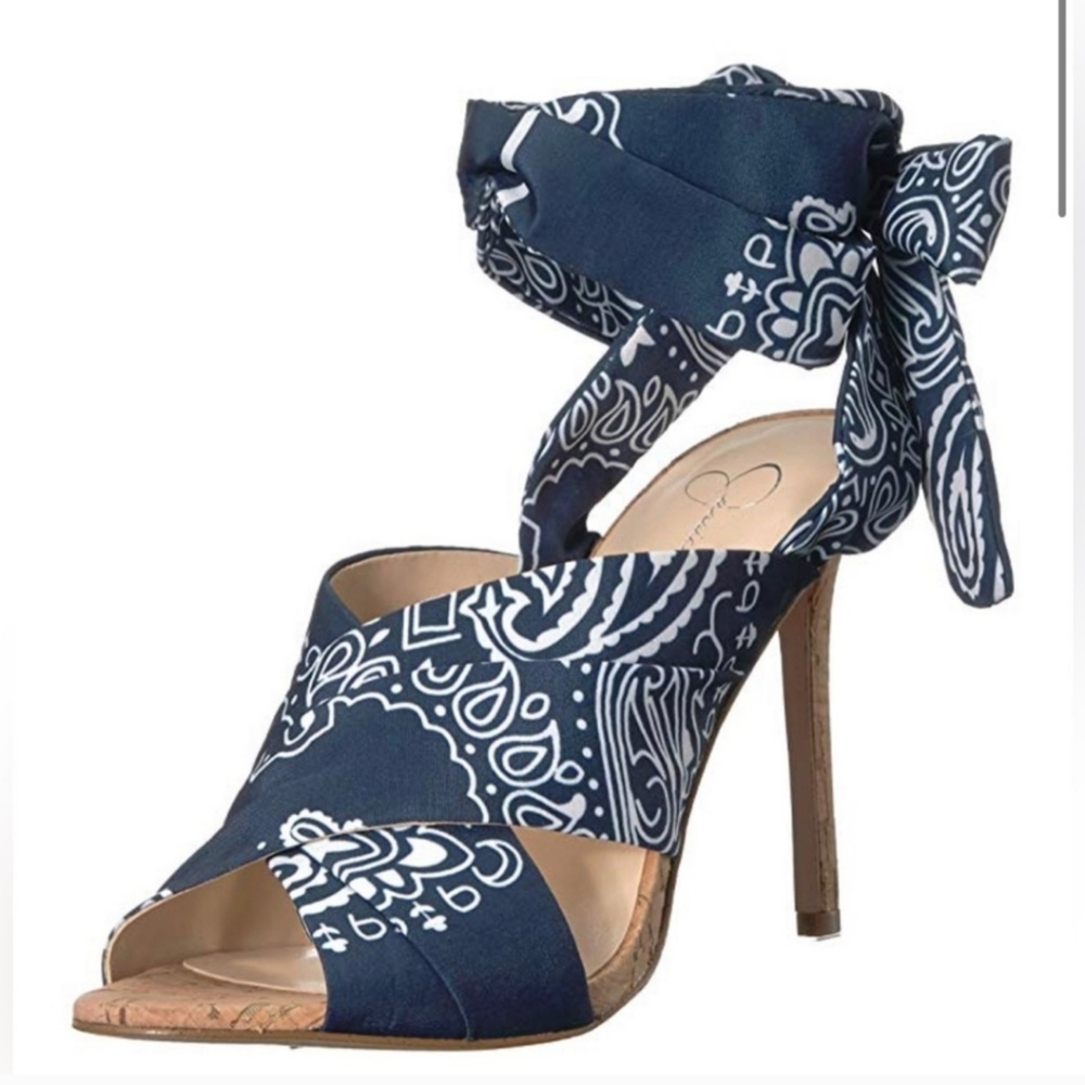 Jessica Simpson- Bandana Heels